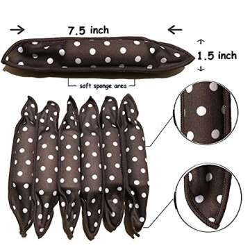 Aimin Heatless Curlers - Soft Overnight Foam Rollers for Long Hair, No Heat Satin Sponge Curlers (40...