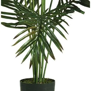 Nearly Natural 5FT Tall Paradise Palm for Indoor Decor
