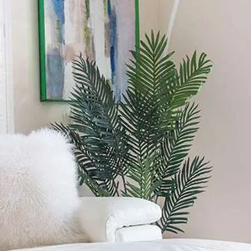 Nearly Natural 5FT Tall Paradise Palm for Indoor Decor