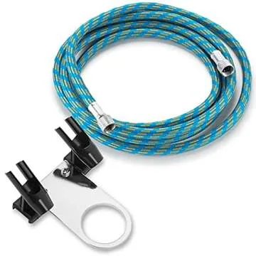 PointZero Dual Action Airbrush Kit with 3 Airbrushes