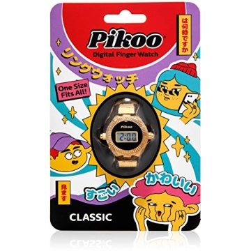 Stylish Pikoo Ring Watch for Everyone, Digital Design