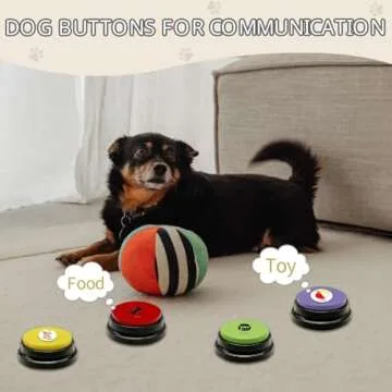 RIBOSY Dog Training Buttons - Record Your Pet's Voice