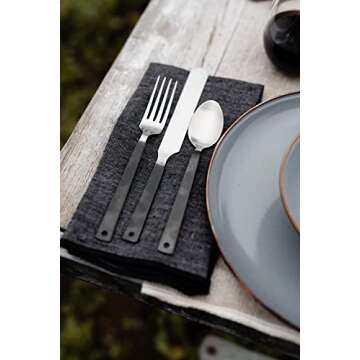Barebones Flatware Set - Polished Utensils for Every Occasion