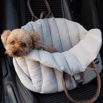 Stylish Pet Tote and Car Seat for Safe Pet Travel