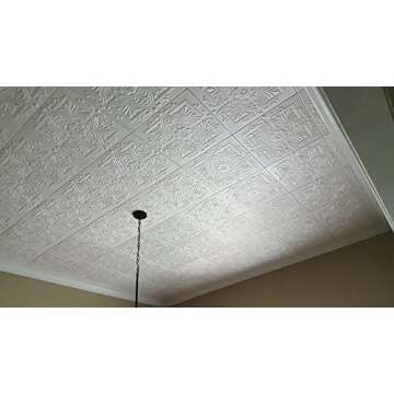 Victorian Foam Ceiling Tiles for Easy Home Upgrades