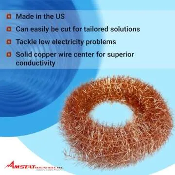 Premium Anti-Static Copper Tinsel for Efficient Static Control