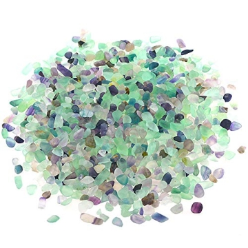 UFEEL Fluorite Tumbled Chips for Home Decor