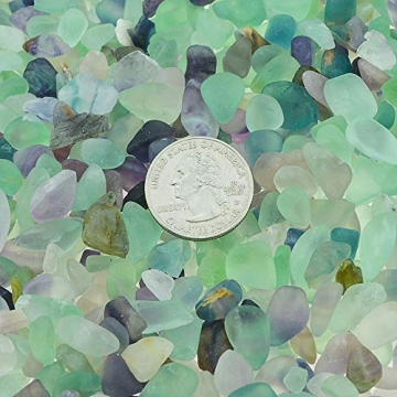 UFEEL Fluorite Tumbled Chips for Home Decor