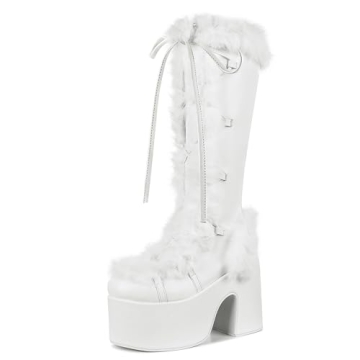 Stylish and Comfortable CELNEPHO Knee High Boots for Women