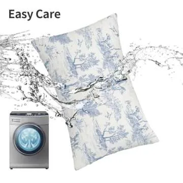 Wsunsal Vintage French Country Pillow Covers 12x20