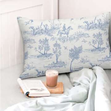 Wsunsal Vintage French Country Pillow Covers 12x20