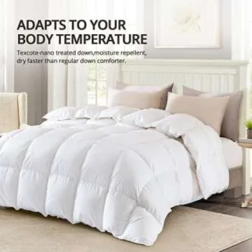 Luxurious Globon Goose Down Comforter King Size for Ultimate Sleep Comfort