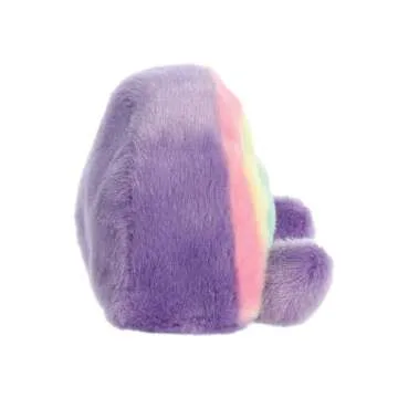 AURORA, 33577, Palm Pals Vivi Rainbow 5In, Soft Toy, Pink, Purple, Yellow