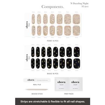 ohora Valentine’s Day Gel Nail Strips for Salon-Quality Nails