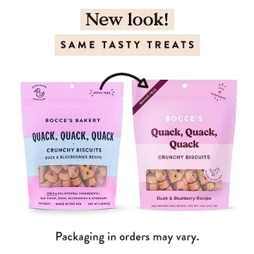 Bocce's Bakery Duck & Blueberry Dog Treats - All-Natural