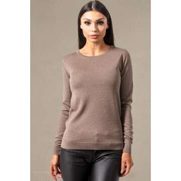 KNITTONS Midweight Cashmere Merino Women's Sweater