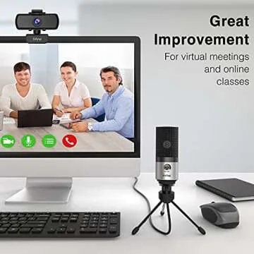 FIFINE USB Microphone - Perfect for Zoom and Online Classes
