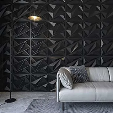 Art3D PVC 3D Wall Panel Diamond for Stylish Interiors