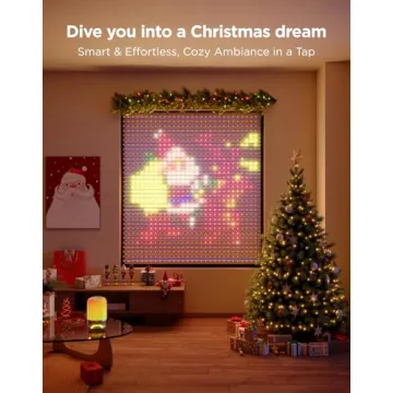 Govee Curtain Lights Pro - Smart Color Changing LED Lights