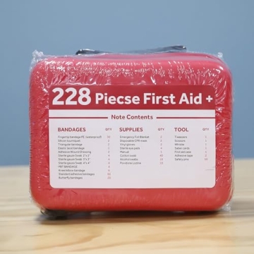Compact First Aid Kit for Family Emergency Preparedness