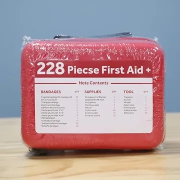 Compact First Aid Kit for Family Emergency Preparedness