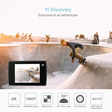 YI 4K Action Camera - 4K Video & Touchscreen Experience