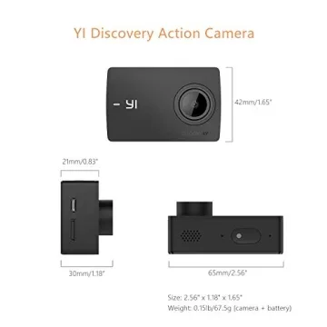 YI 4K Action Camera - 4K Video & Touchscreen Experience