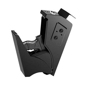 GOJOOASIS Quick Access Gun Safe with Keypad & Backup Keys