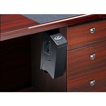 GOJOOASIS Quick Access Gun Safe with Keypad & Backup Keys