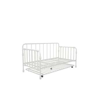 Little Seeds Wren Metal Daybed with Trundle for Kids