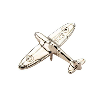 Knighthood Brooch Pin Silver Airplane Lapel Pin Badge Coat Suit Collar Lapel Pin Accessories for Men...