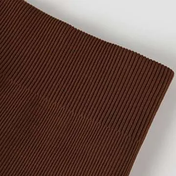 AUROLA Dream Collection Women Workout Shorts High Waist Gym Shorts, Scrunch Butt Seamless Athletic Shorts,Cappuccino,XS