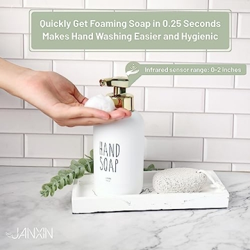 Janxin Touchless Automatic Soap Dispenser for Home