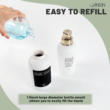 Janxin Touchless Automatic Soap Dispenser for Home