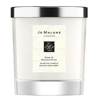 Jo Malone Pine and Eucalyptus Scented Candle 7 oz - Earthy, Woody, Earthy Greens & Herbs scents