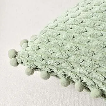 Sage Green Decorative Pillow Covers – 18x18 Soft & Chic