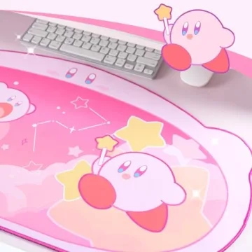 WISHAVEN Kirby Black Hole Mouse Pad - Cute Kawaii Design