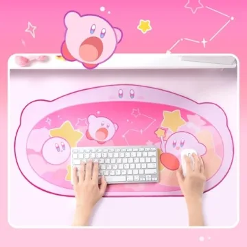 WISHAVEN Kirby Black Hole Mouse Pad - Cute Kawaii Design