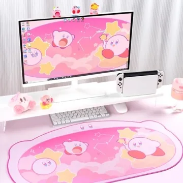WISHAVEN Kirby Black Hole Mouse Pad - Cute Kawaii Design