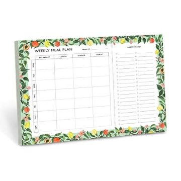 Minimalmart Magnetic Meal Planner Notepad - Food Planning Organizer and Grocery List Pad, Premium 52...