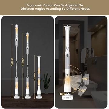 Electric Spin Scrubber for Effortless Home Cleaning