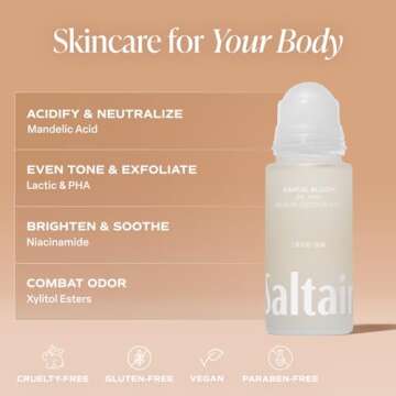 Saltair Serum Deodorant Santal Bloom 2 Pack for All Skin Types