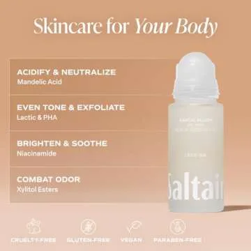 Saltair Serum Deodorant Santal Bloom 2 Pack for All Skin Types