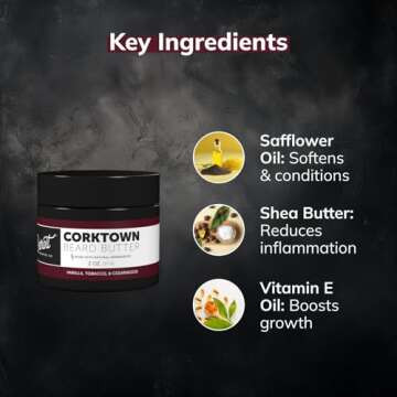 Men's Beard Butter - Hydrate & Rejuvenate with Detroit Grooming