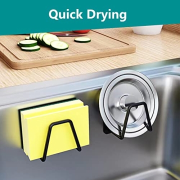 Hesento Sponge Holder - Strong, Waterproof Kitchen Storage