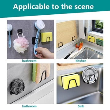 Hesento Sponge Holder - Strong, Waterproof Kitchen Storage