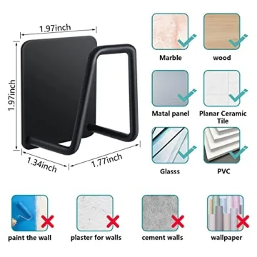 Hesento Sponge Holder - Strong, Waterproof Kitchen Storage