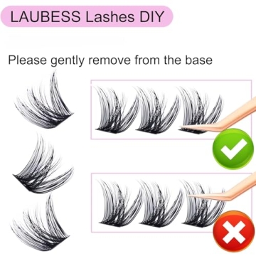 Fluffy Cluster Lashes for Glamorous DIY Extensions