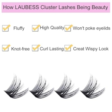 Fluffy Cluster Lashes for Glamorous DIY Extensions