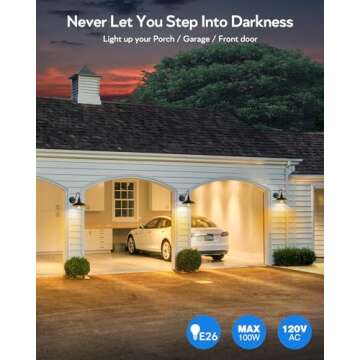 VIANIS Gooseneck Barn Lights for Outdoor Elegance